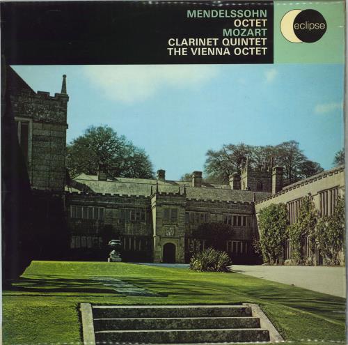 The Vienna Octet Mendelssohn: Octet / Mozart: Clarinet Quintet vinyl LP album (LP record) UK 3PPLPME770691