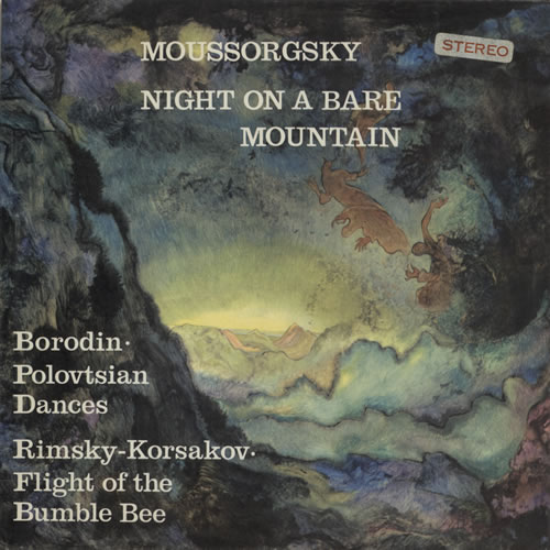 The Vienna State Orchestra Mussorgsky: Night On A Bare Mountain vinyl LP album (LP record) UK X8TLPMU642683