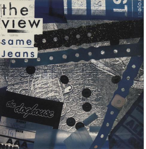 The View Same Jeans - Blue Vinyl 7" vinyl single (7 inch record / 45) UK TVW07SA383148