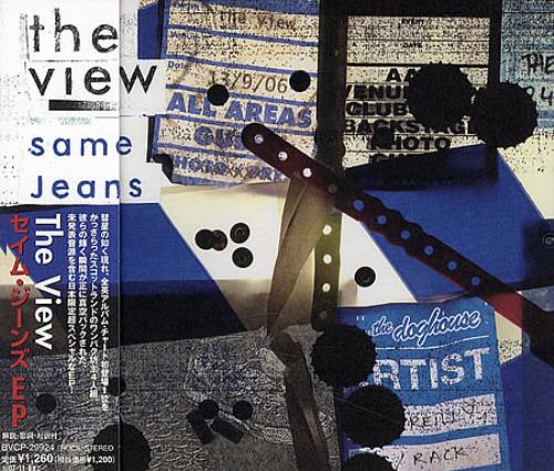 The View Same Jeans CD single (CD5 / 5") Japanese TVWC5SA407246