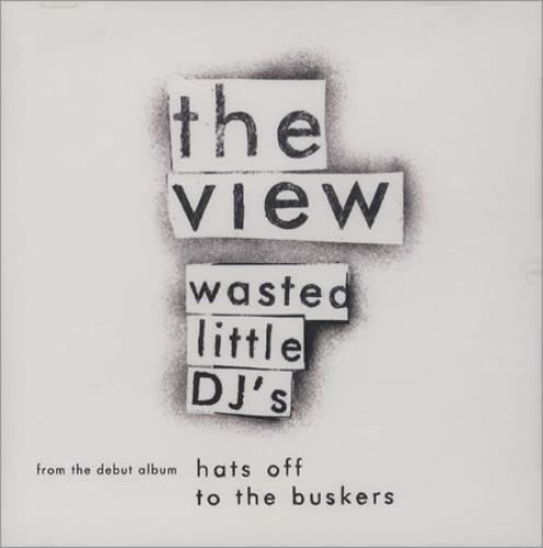 The View Wasted Little DJ's CD-R acetate Japanese TVWCRWA400242