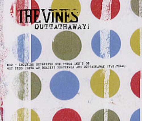 The Vines Outtathaway 2-CD single set (Double CD single) UK VNE2SOU224237