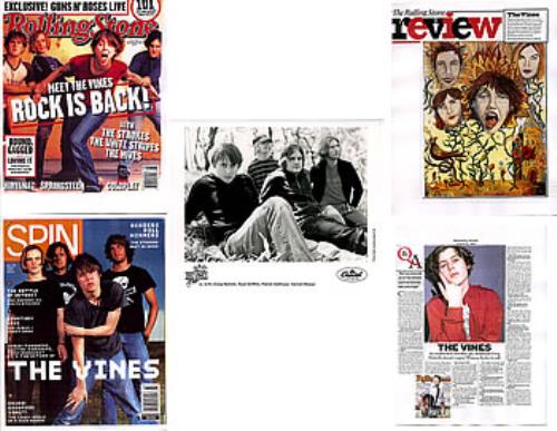 The Vines Winning Days media press pack US VNEPPWI289708