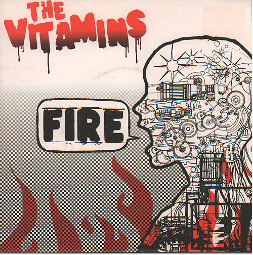 The Vitamins Fire 7" vinyl single (7 inch record / 45) UK XLU07FI636696