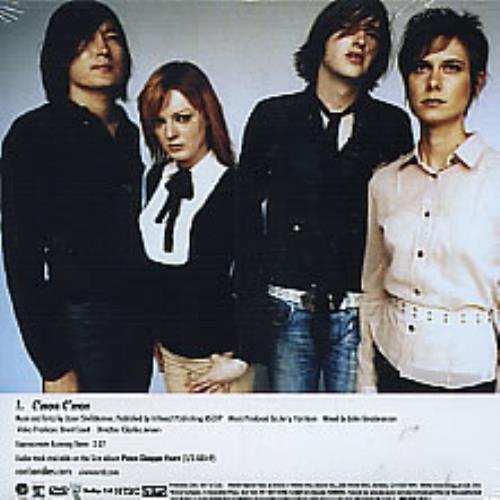 The Von Bondies C'Mon C'Mon DVD Single US VNBDSCM282604