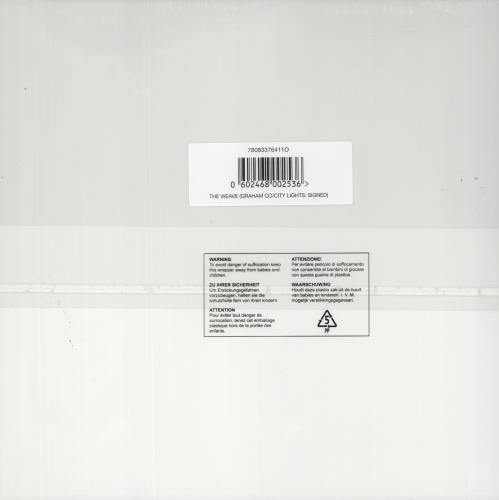 The Waeve City Lights - Orange Vinyl + 12" Signed Print - Sealed 2-LP vinyl record set (Double LP Album) UK 5H82LCI863759