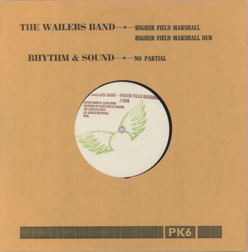 The Wailers Band Higher Field Marshall 10" vinyl single (10 inch record) UK XYE10HI853531