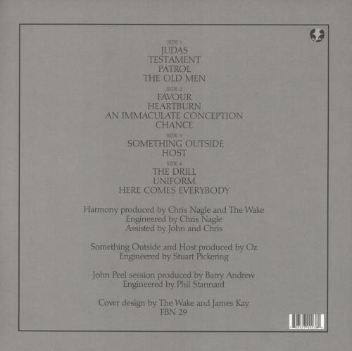 The Wake (80s) Harmony 2-LP vinyl record set (Double LP Album) UK WKE2LHA739714