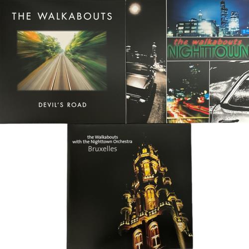 The Walkabouts The Virgin Years: Devil's Road + Nightown + Bruxelles Vinyl Box Set German WALVXTH831045