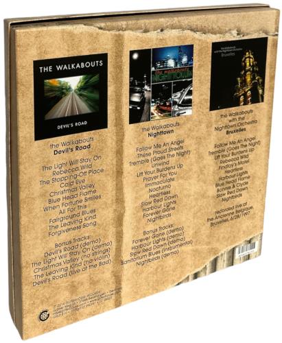 The Walkabouts The Virgin Years: Devil's Road + Nightown + Bruxelles Vinyl Box Set German WALVXTH831045
