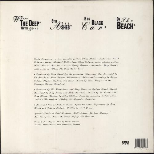 The Walkabouts Where The Deep Water Goes 12" vinyl single (12 inch record / Maxi-single) US WAL12WH553537