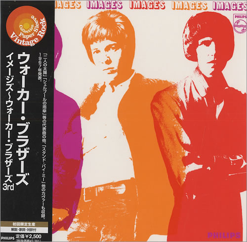 The Walker Brothers Images CD album (CDLP) Japanese TWBCDIM440919