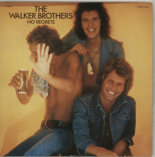 The Walker Brothers No Regrets vinyl LP album (LP record) Japanese TWBLPNO640933