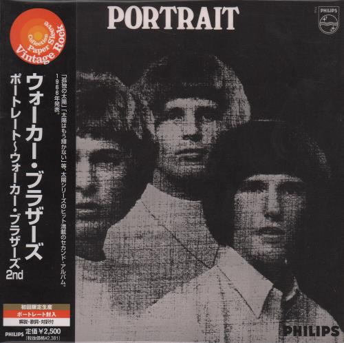 The Walker Brothers Portrait CD album (CDLP) Japanese TWBCDPO662240