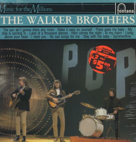 The Walker Brothers The Walker Brothers - Sealed vinyl LP album (LP record) UK TWBLPTH381414