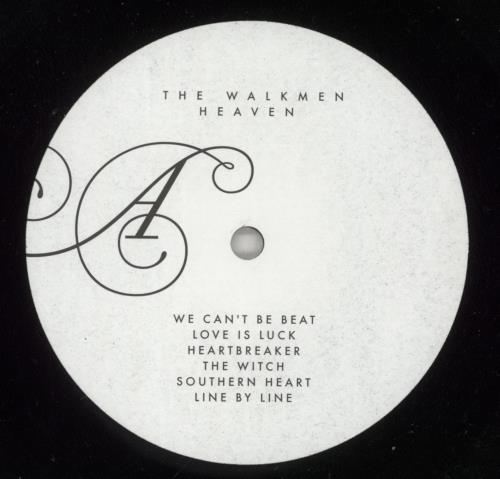 The Walkmen Heaven vinyl LP album (LP record) UK WAELPHE872954