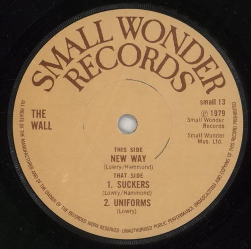The Wall New Way 7" vinyl single (7 inch record / 45) UK UQ-07NE513295
