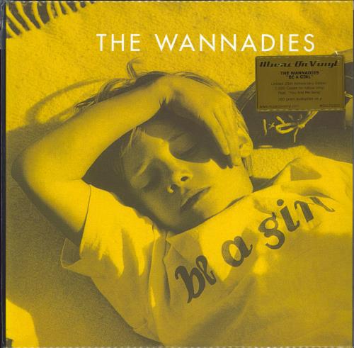 The Wannadies Be A Girl - Yellow Vinyl vinyl LP album (LP record) UK WNNLPBE772517
