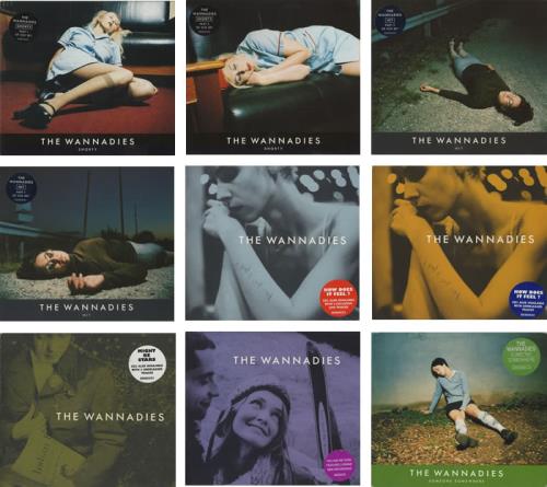 The Wannadies Collection of 9 x CD Singles CD single (CD5 / 5") UK WNNC5CO459933