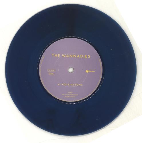The Wannadies You And Me Song - Blue Vinyl - EX 7" vinyl single (7 inch record / 45) UK WNN07YO704639