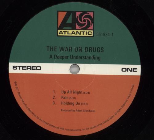 The War On Drugs A Deeper Understanding 2-LP vinyl record set (Double LP Album) UK X3R2LAD874668