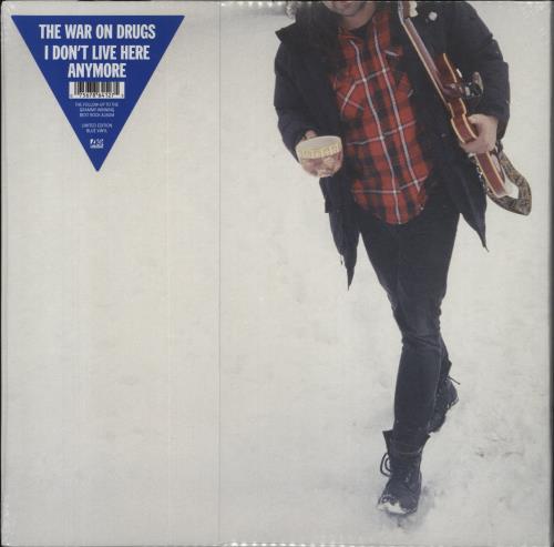 The War On Drugs I Don't Live Here Anymore - Blue Vinyl - Sealed 2-LP vinyl record set (Double LP Album) UK X3R2LID838057