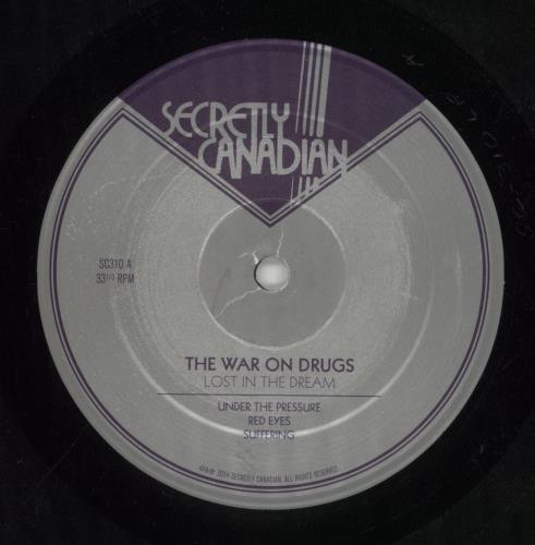 The War On Drugs Lost In The Dream 2-LP vinyl record set (Double LP Album) US X3R2LLO769917