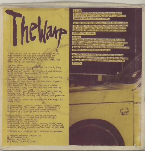 The Warp The Warp 7" vinyl single (7 inch record / 45) UK XW507TH648843