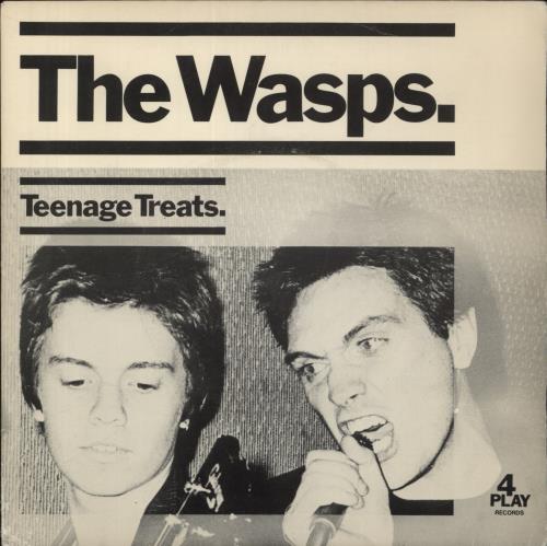 The Wasps Teenage Treats 7" vinyl single (7 inch record / 45) UK X1107TE701139