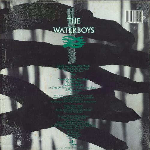 The Waterboys A Pagan Place - Shrink vinyl LP album (LP record) UK WATLPAP817267