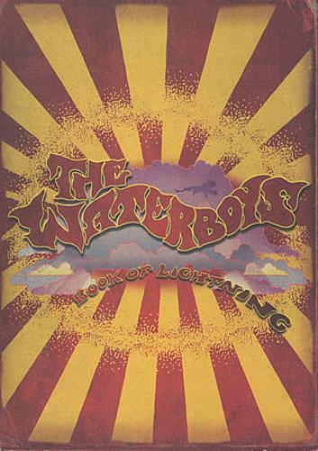 The Waterboys Book Of Lightning - Numbered Book CD-R acetate UK WATCRBO397334