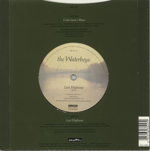 The Waterboys Fisherman's Blues 7" vinyl single (7 inch record / 45) UK WAT07FI423872