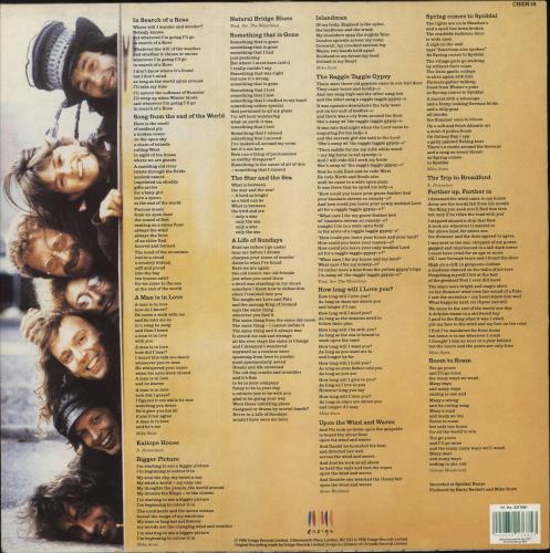 The Waterboys Room To Roam vinyl LP album (LP record) UK WATLPRO267201