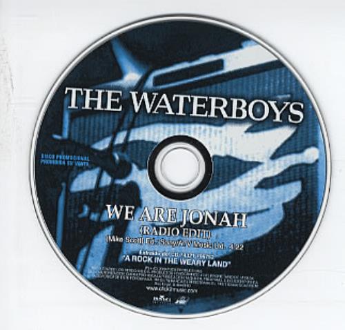 The Waterboys We Are Jonah CD single (CD5 / 5") Spanish WATC5WE203745