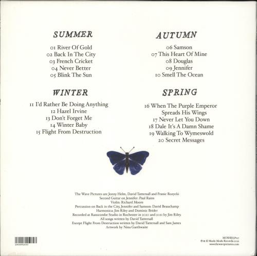 The Wave Pictures When The Purple Emperor Spreads His Wings - Purple/Pink Sparkle Vinyl 2-LP vinyl record set (Double LP Album) UK UL82LWH874265