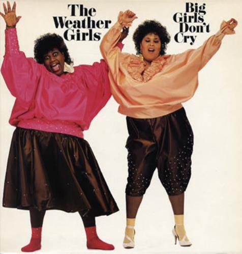 The Weather Girls Big Girls Don't Cry vinyl LP album (LP record) UK WTHLPBI297978