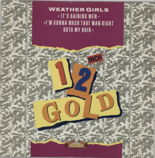The Weather Girls It's Raining Men 12" vinyl single (12 inch record / Maxi-single) UK WTH12IT593527