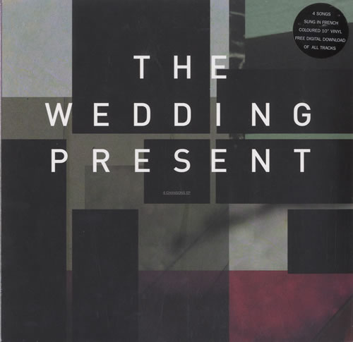 The Wedding Present 4 Chansons EP 10" vinyl single (10 inch record) UK TWP10CH583867