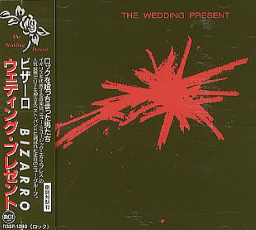 The Wedding Present Bizarro CD album (CDLP) Japanese TWPCDBI86643