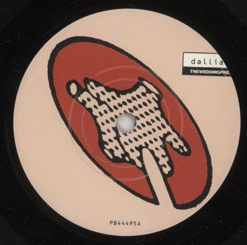 The Wedding Present Dalliance 7" vinyl single (7 inch record / 45) UK TWP07DA193481