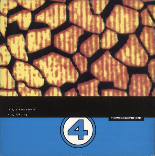 The Wedding Present Silver Shorts 7" vinyl single (7 inch record / 45) UK TWP07SI04406