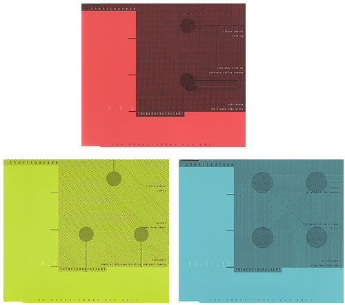 The Wedding Present The Hit Parade - 4-CD Set CD single (CD5 / 5") UK TWPC5TH374484