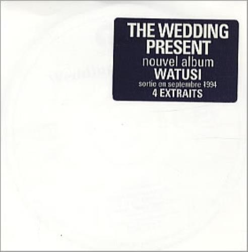 The Wedding Present Watusi Sampler CD single (CD5 / 5") French TWPC5WA195425