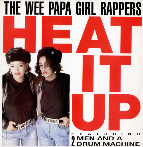 The Wee Papa Girl Rappers Heat It Up 12" vinyl single (12 inch record / Maxi-single) UK WPA12HE463949