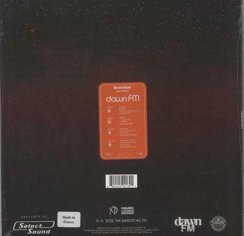The Weeknd Dawn FM - Collector's Edition 02 Artwork - Sealed 2-LP vinyl record set (Double LP Album) US YRS2LDA888231