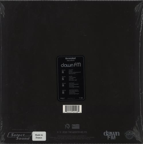 The Weeknd Dawn Fm - Sealed 2-LP vinyl record set (Double LP Album) French YRS2LDA871232