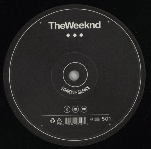 The Weeknd Echoes of Silence vinyl LP album (LP record) US YRSLPEC871228
