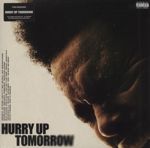 The Weeknd Hurry Up Tomorrow | The Complete Edition - Clear Vinyl - Expanded 22-Track Release - 2-LP vinyl record set (Double LP Album) US YRS2LHU873231