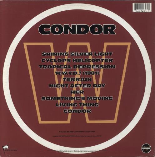 The Weirdos Condor vinyl LP album (LP record) US 2-WLPCO863088
