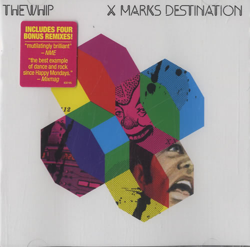 The Whip X Marks Destination CD album (CDLP) US T2WCDXM472123